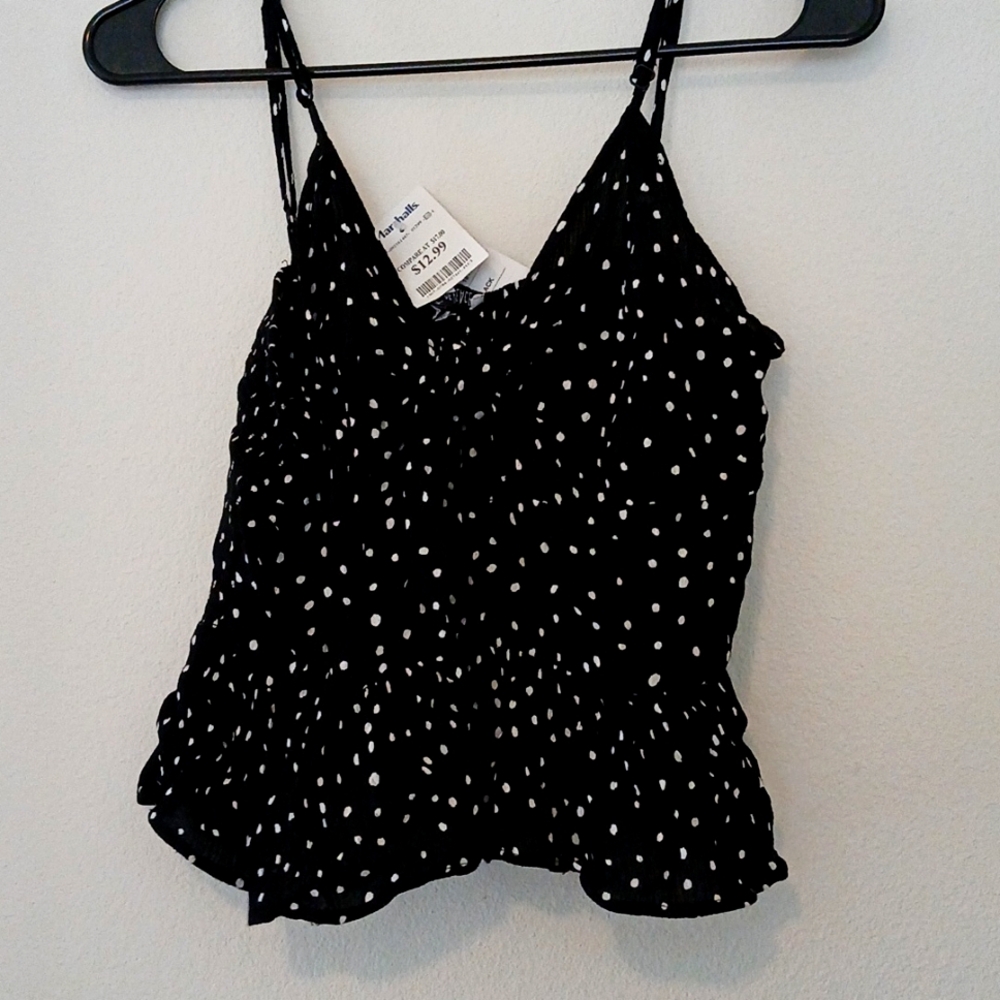 Polka dot top